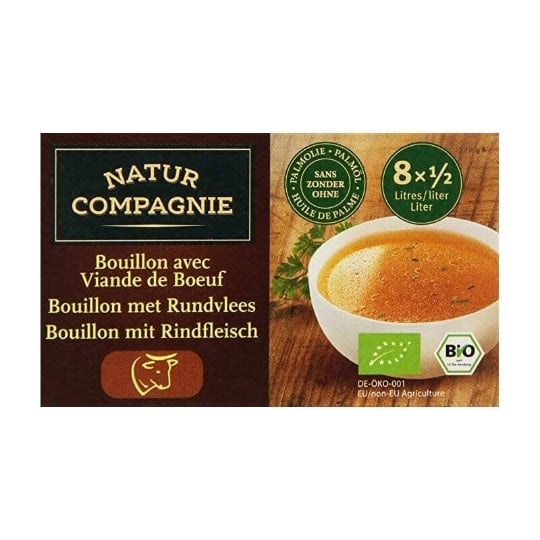 Bouillon Cube Boeuf 96g - Nature Compagnie NATUR COMPAGNIE