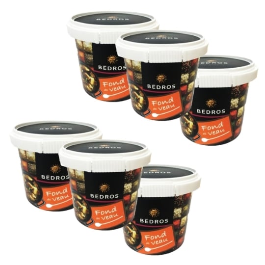 Lot 6x Fond De Veau En Poudre - Bedros - Pot 110g BEDROS
