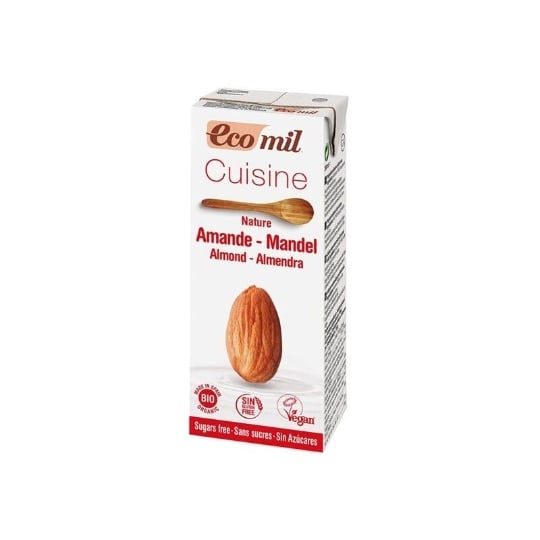 Creme Cuisine Amande Sans Sucre - Ecomil