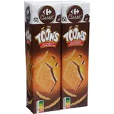 Biscuits fourrés goût chocolat CARREFOUR CLASSIC'