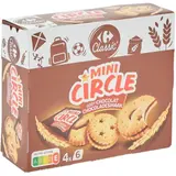 Mini Biscuits Goût Chocolat Mini Circle CARREFOUR CLASSIC'