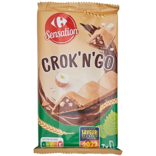 Biscuits Crok'N' Go CARREFOUR SENSATION