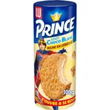 Biscuits fourrés au chocolat blanc au blé complet Prince LU