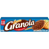 Biscuits sablés nappés au chocolat au lait Granola LU