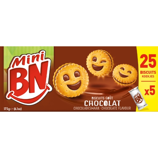 Biscuits mini goût chocolat BN