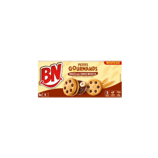 Biscuit Petit Gourmands Sablés Goût Choco Noisette BN