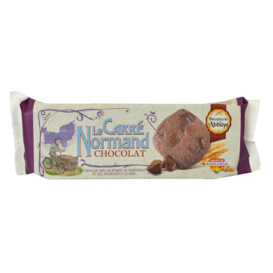 Biscuits carré chocolat BISCUITERIE DE L'ABBAYE