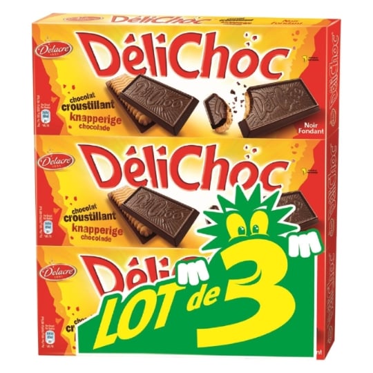 Biscuits chocolat noir DELICHOC