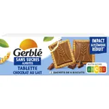 Biscuit chocolat lait sans sucres ajoutés GERBLE