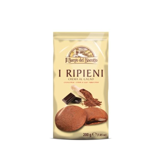 Biscuit I Ripieni Fourré à la Crème au Cacao IL BORGO DEL BISCOTTO