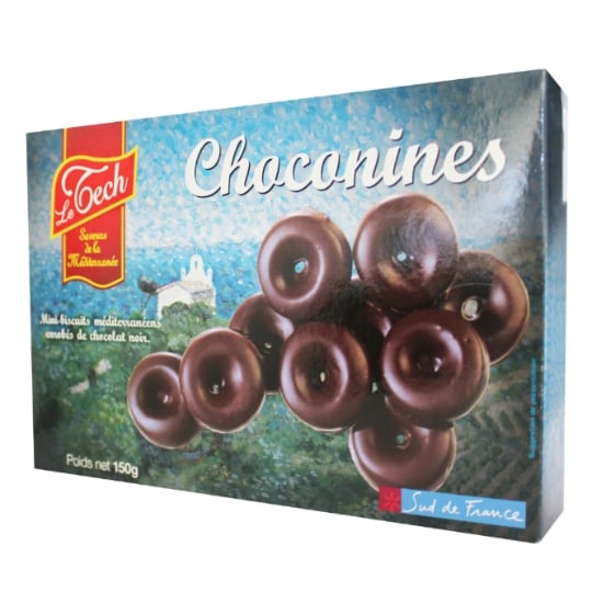 Biscuits Méditérranéens chocolat noir LE TECH
