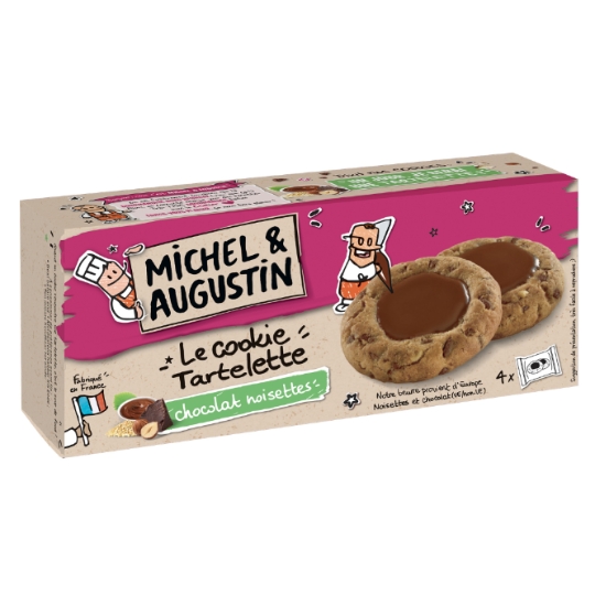 Cookie Tartelette Chocolat Noisettes MICHEL & AUGUSTIN