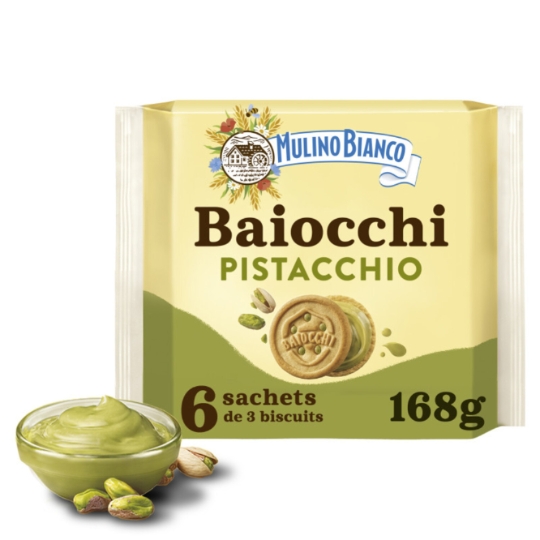 Biscuits Baiocchi Pistacchio MULINO BIANCO