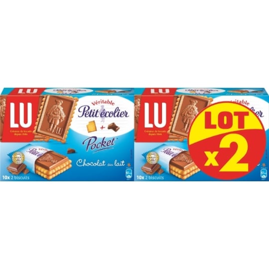 Biscuits chocolat au lait PETIT ECOLIER