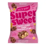 Biscuits Cluster Cookie Fudge Enrobés au Chocolat au Lait SUPERSWEET