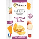 Gaufrettes Apéritives à l'Oignon & au Cheddar TRESORS GOURMANDS