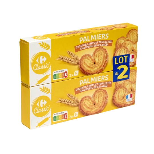 Biscuits croustillants et feuilletés CARREFOUR