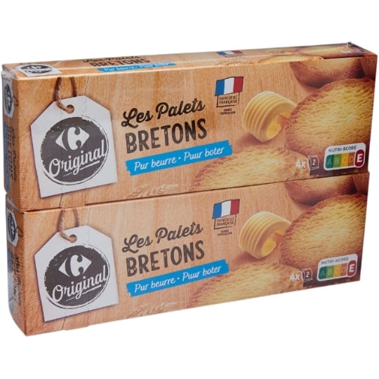 Palets bretons au beurre CARREFOUR ORIGINAL
