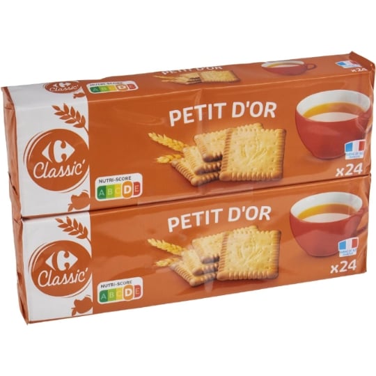 Biscuits Petit d'Or CARREFOUR CLASSIC'