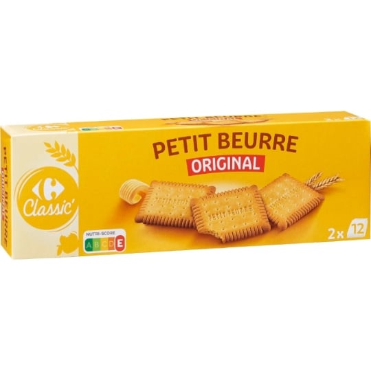Biscuits Petit Beurre Original CARREFOUR CLASSIC'