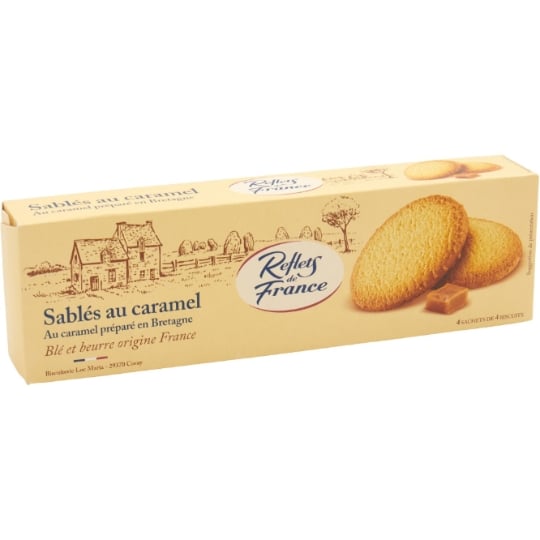 Biscuits Sablés au caramel REFLETS DE FRANCE