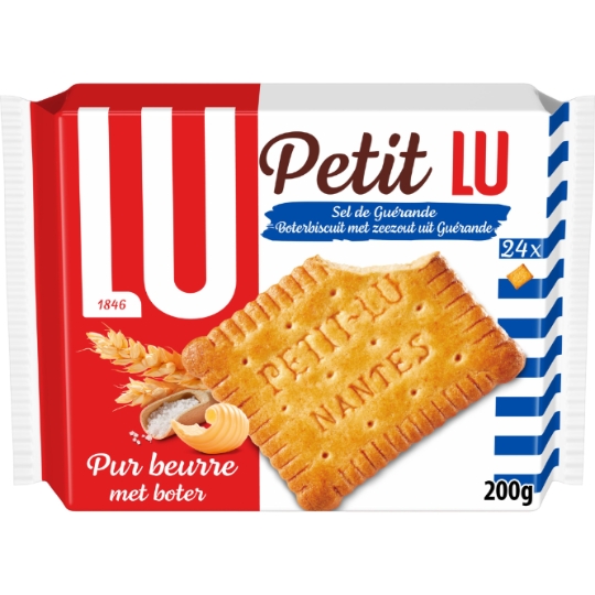 Biscuits au beurre et sel de Guérande Petit Lu LU