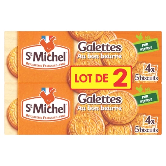 Biscuits Galettes Natures Au Bon Beurre ST MICHEL