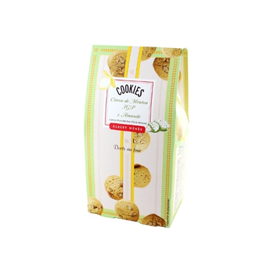 Biscuit COOKIES au citron de Menton et Amende ALBERT MENES