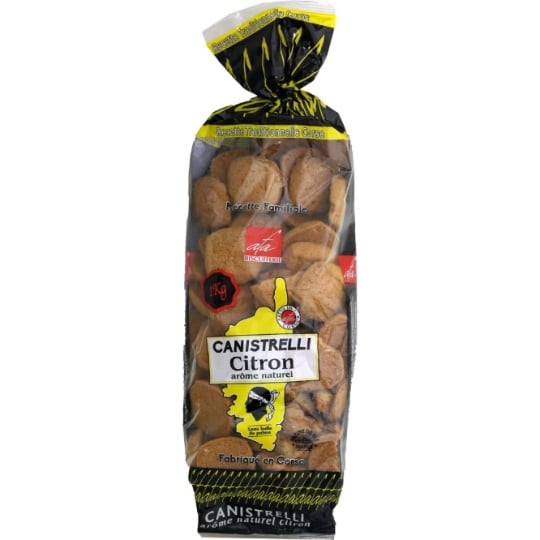 Biscuits Canistrelli citron BISCUITERIE AFA