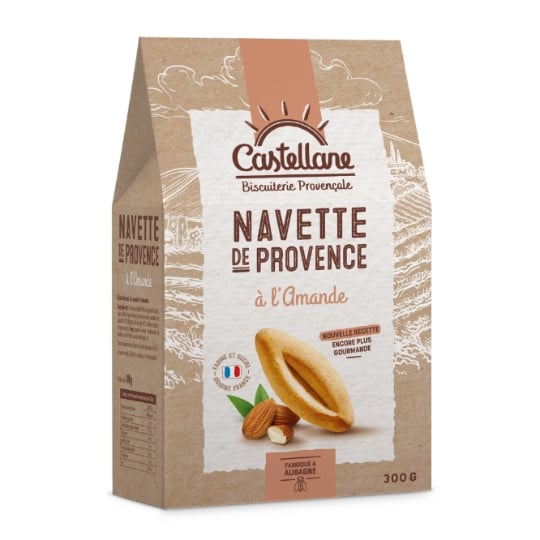 Biscuits navette à l'amande BISCUITERIE CASTELLANE