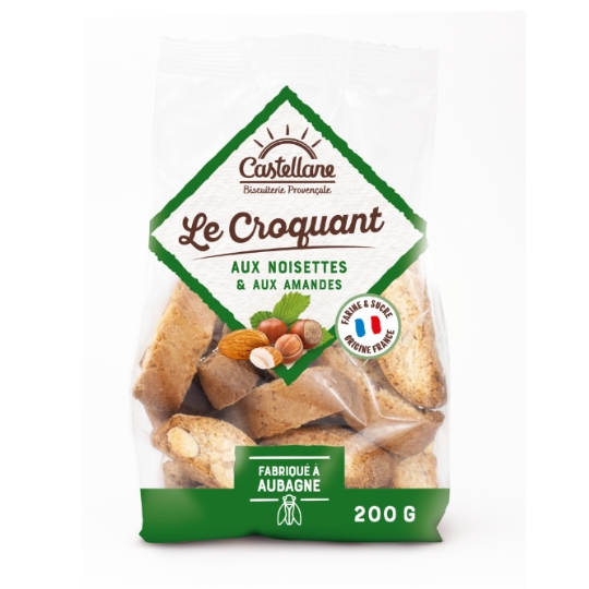 Biscuits le Croquant aux Noisettes & aux Amandes BISCUITERIE CASTELLANE