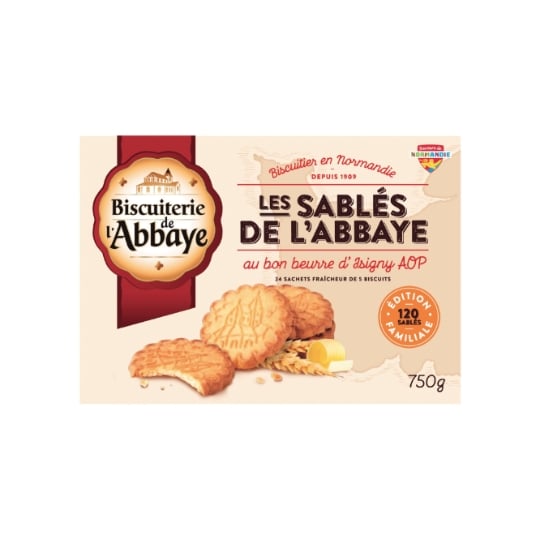 Biscuits Sablés au beurre BISCUITERIE DE L'ABBAYE