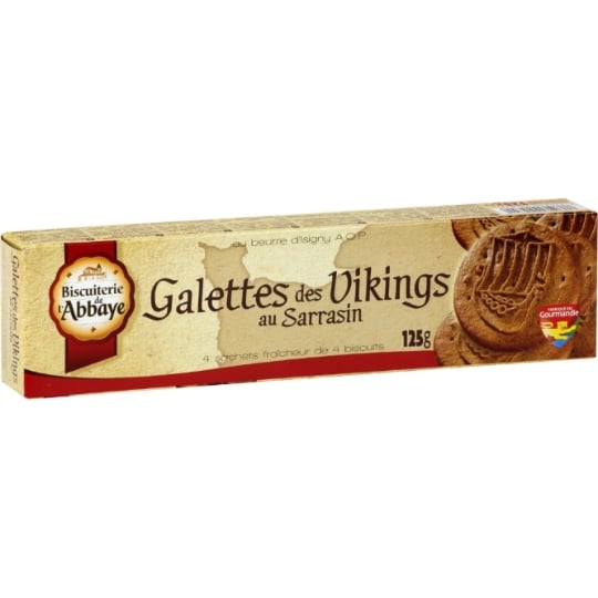 Galettes au sarrasin BISCUITERIE DE L'ABBAYE