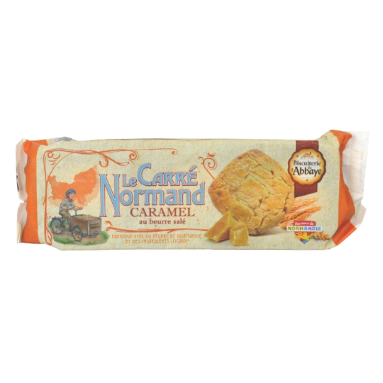 Biscuits carré caramel beurre salé BISCUITERIE DE L'ABBAYE
