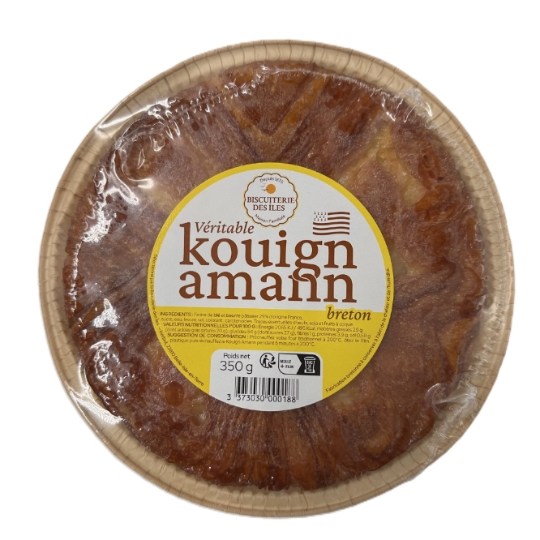 Kouign Aman Breton BISCUITERIE DES ILES