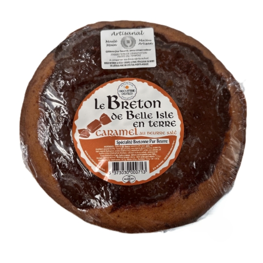 Gâteau Au Caramel Au Beurre Salé BISCUITERIE DES ILES