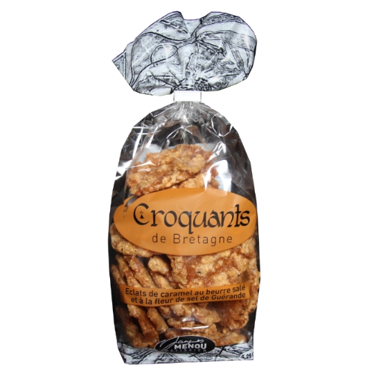 Croquants De Bretagne Eclats de Caramel au beurre salé BISCUITERIE MENOU