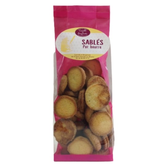 Biscuits sablés pur beurre BISCUITS. CANNELLE & BERGAMOTE