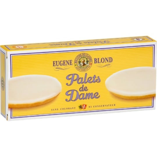Biscuits palets de Dame BISCUITS. DES FLANDRES