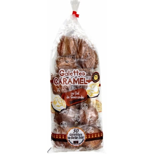 Biscuits galettes caramel BISCUITSERIE DES ILES