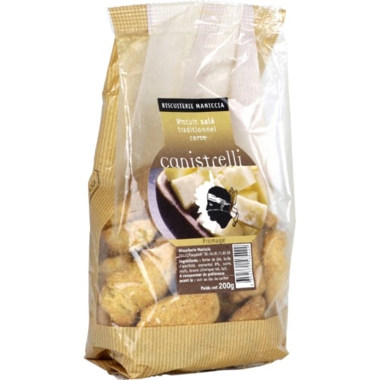 Biscuits Canistrelli fromage BISCUITSERIE MANICCIA