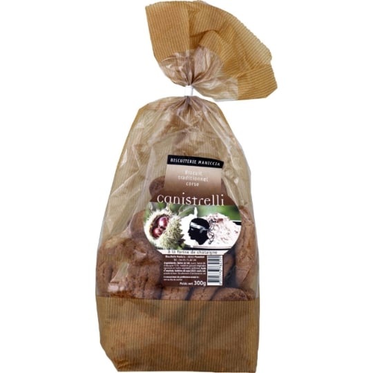 Biscuits Canistrelli châtaigne BISCUITSERIE MANICCIA