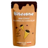 Mini Cônes Fourrés au Chocolat Noir BITECONE
