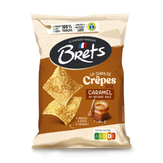 Chips De Crêpes Saveur Caramel Beurre salé BRETS