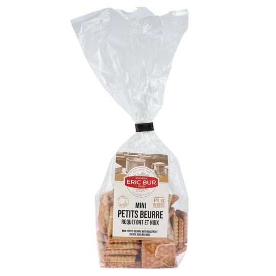 Biscuit Mini Petit Beurre Roquefort et noix ERIC BUR