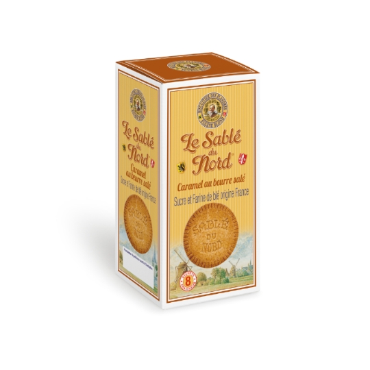 Sablé du Nord pur beurre caramel beurre salé EUGENE BLOND