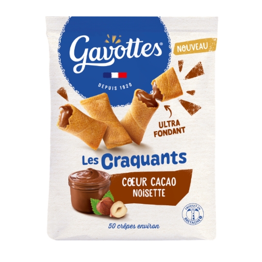 Biscuit Les Craquants Cœur Cacao Noistte GAVOTTES