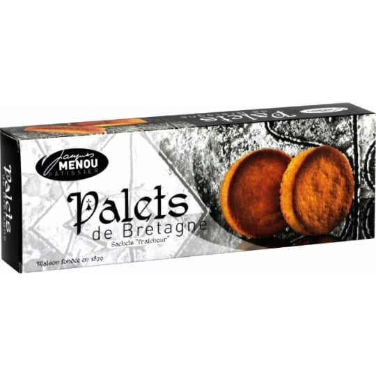 Biscuits palets de Bretagne JACQUES MENOU