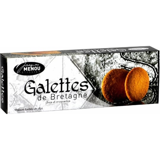 Biscuits galettes de Bretagne JACQUES MENOU