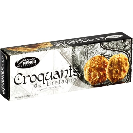 Biscuits croquants de Bretagne JACQUES MENOU
